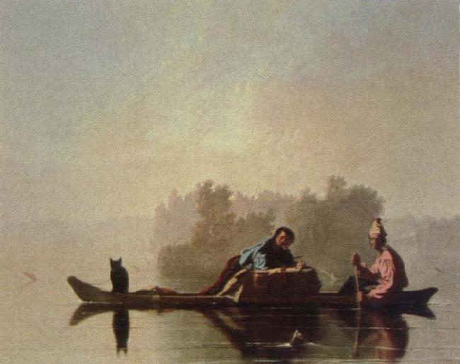 George Caleb Bingham fur traders descending the missouri